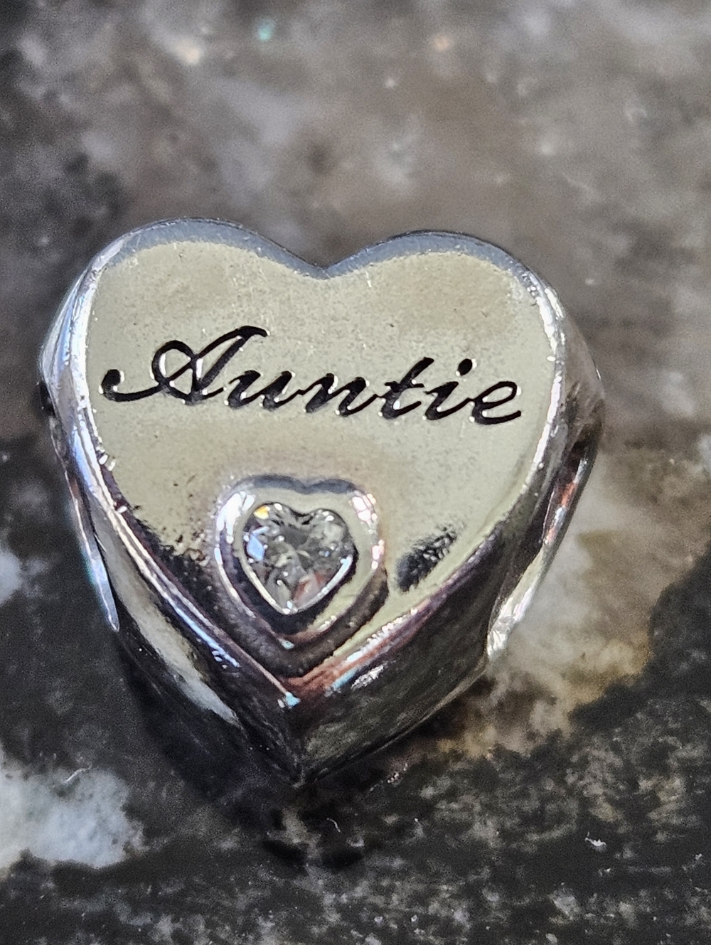 PANDORA Auntie Heart Charm No. 798261